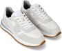 Philippe Model Ivoor Leren Sneakers met Contrasterende Details Beige - Thumbnail 3