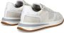 Philippe Model Ivoor Leren Sneakers met Contrasterende Details Beige - Thumbnail 4