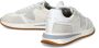 Philippe Model Ivoor Leren Sneakers met Contrasterende Details Beige - Thumbnail 7