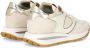 PHILIPPE MODEL Lage Sneakers Dames Tropez Haute Low Woman Maat: 36 Materiaal: Suède Kleur: Beige - Thumbnail 4