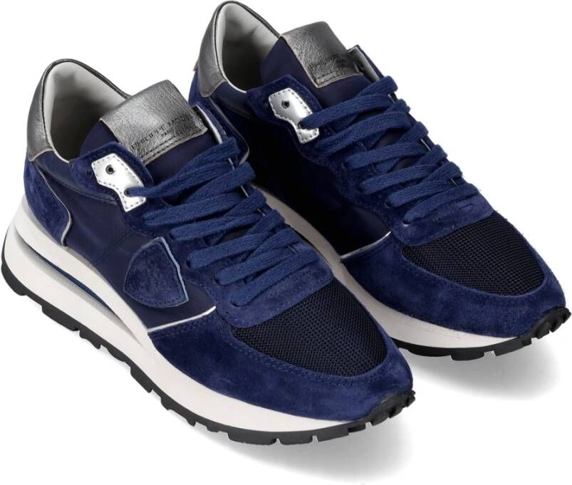 Philippe Model Sneakers Tropez Haute Running Blue Dames
