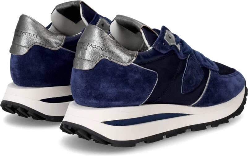 Philippe Model Sneakers Tropez Haute Running Blue Dames