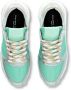 PHILIPPE MODEL Lage Sneakers Dames Tropez Haute Low Woman Maat: 41 Materiaal: Leer Kleur: Groen - Thumbnail 5