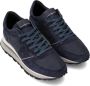 Philippe Model Blauwe Sneakers met Suède en Mesh Blue Heren - Thumbnail 3