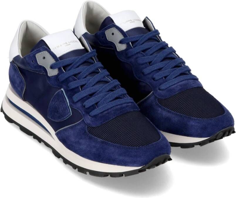 Philippe Model Sneakers Tropez Haute Running Blue Heren