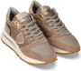 PHILIPPE MODEL Lage Sneakers Dames Tropez Haute Low Maat: 41 Materiaal: Suède Kleur: Beige - Thumbnail 14