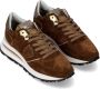 Philippe Model Vintage-geïnspireerde Tropez Haute lage sneakers voor vrouwen Brown Dames - Thumbnail 2