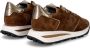 Philippe Model Vintage-geïnspireerde Tropez Haute lage sneakers voor vrouwen Brown Dames - Thumbnail 3