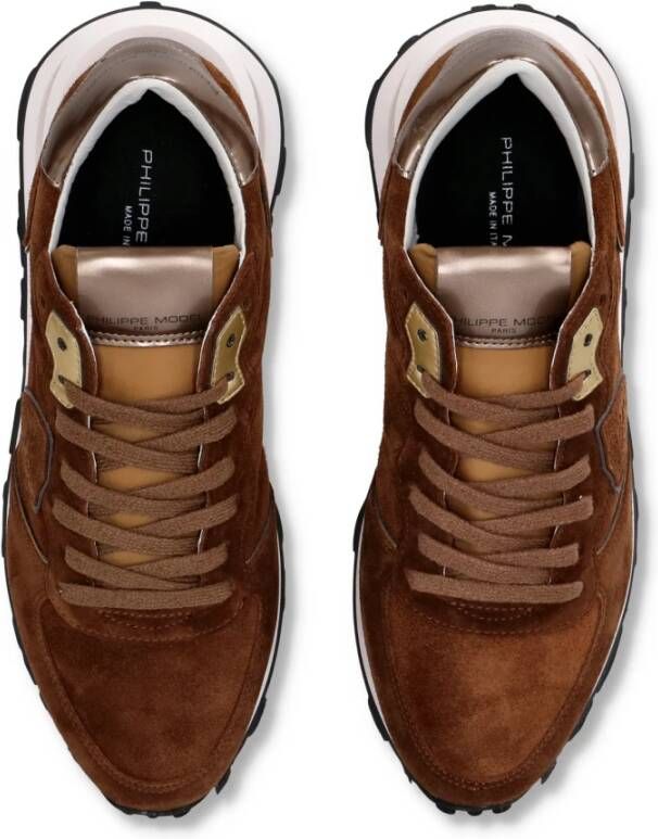 Philippe Model Sneakers Tropez Haute Running Brown Dames