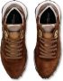 Philippe Model Vintage-geïnspireerde Tropez Haute lage sneakers voor vrouwen Brown Dames - Thumbnail 4