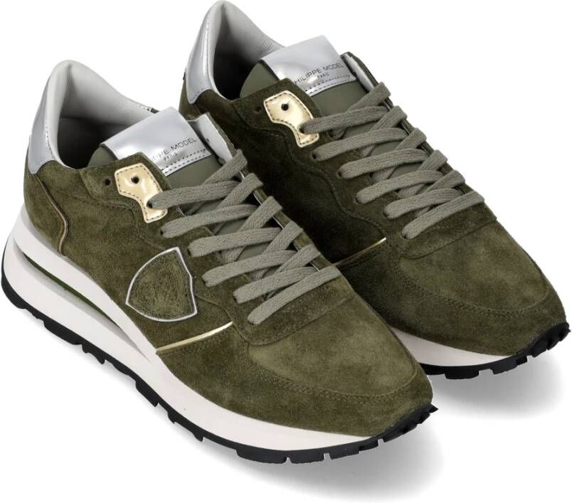 Philippe Model Sneakers Tropez Haute Running Green Dames