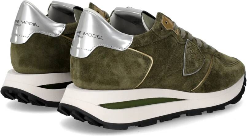 Philippe Model Sneakers Tropez Haute Running Green Dames