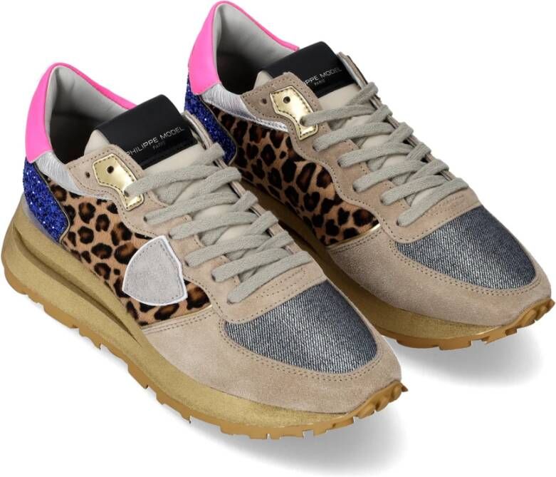 Philippe Model Sneakers Tropez Haute Running Multicolor Dames