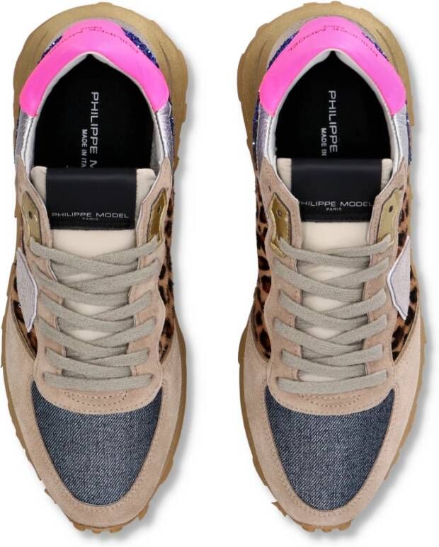 Philippe Model Sneakers Tropez Haute Running Multicolor Dames