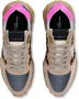 Philippe Model Beige Sneakers met Vintage-geïnspireerd Ontwerp Multicolor Dames - Thumbnail 6