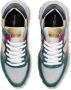 Philippe Model Glamoureuze Tropez Haute Sneakers voor Vrouwen Groen Dames - Thumbnail 4
