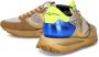Philippe Model Tropez Haute Hardloopschoenen Vrouwen Beige Dames - Thumbnail 7