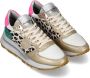 Philippe Model Zilveren Flicks Tropez Haute Low Sneaker Multicolor Dames - Thumbnail 3