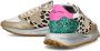Philippe Model Zilveren Flicks Tropez Haute Low Sneaker Multicolor Dames - Thumbnail 7