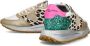 Philippe Model Zilveren Flicks Tropez Haute Low Sneaker Multicolor Dames - Thumbnail 3
