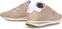 Philippe Model Italiaanse Sneakers met V-Hals en Wikkelsluiting Beige Dames - Thumbnail 14