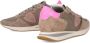 Philippe Model Vintage Trpx Sneakers Beige Fuchsia Beige Dames - Thumbnail 2