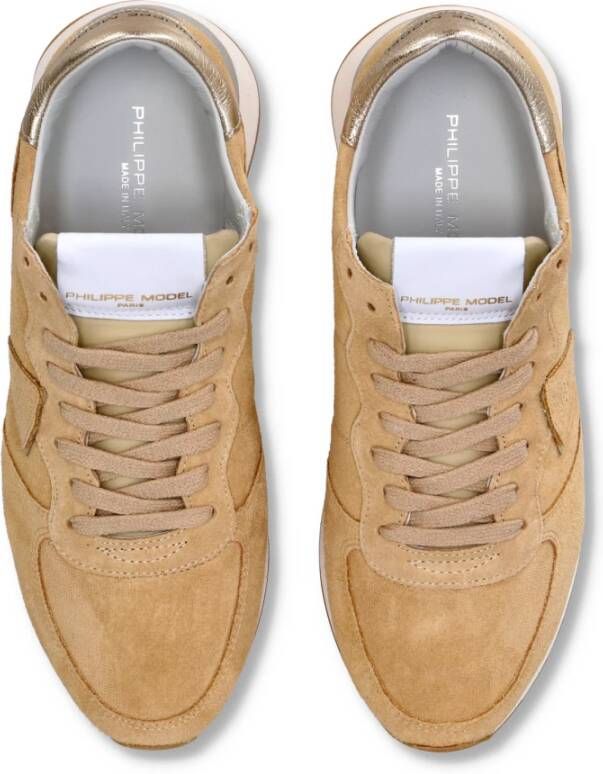 Philippe Model Sneakers Trpx Running Beige Dames