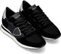 Philippe Model Bekijk hier de Tzld-tropez X 2113 BASIC NOIR ARGENT van by SHUZ sneakers lage-sneakers dames 2113 BASIC NOIR ARGENT Suede Comb - Thumbnail 5