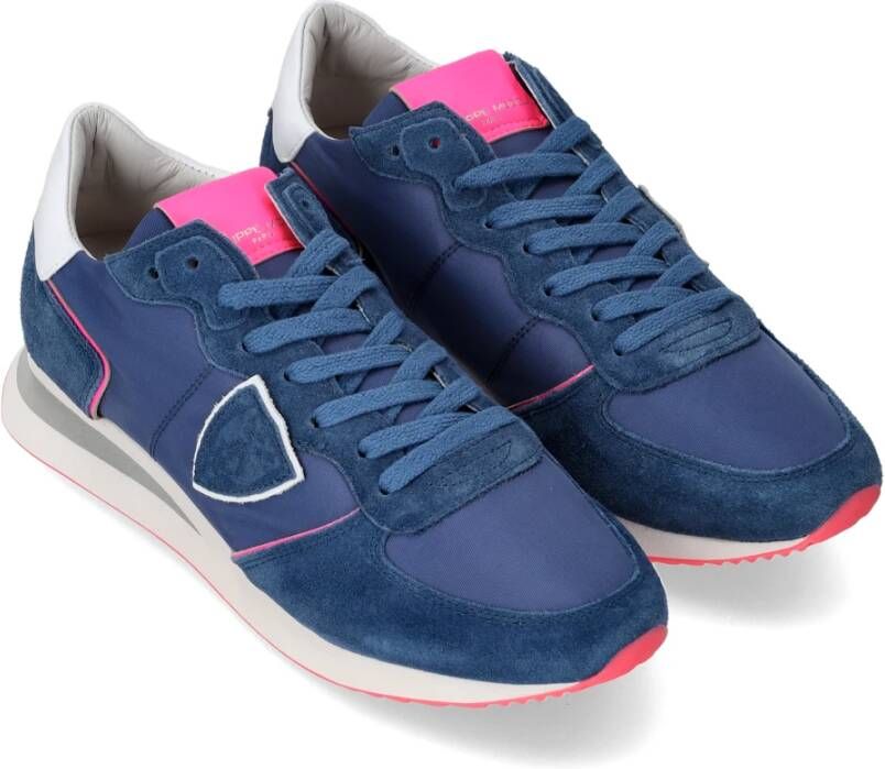 Philippe Model Sneakers Trpx Running Blue Dames