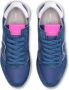 Philippe Model Tijdloze Trpx Dames Hardloopschoen Blauw Dames - Thumbnail 6