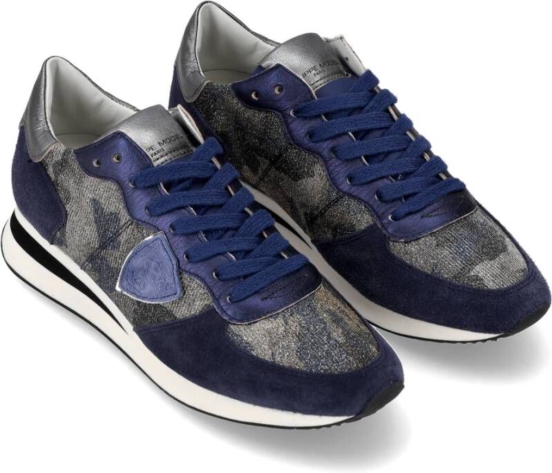 Philippe Model Sneakers Trpx Running Blue Dames