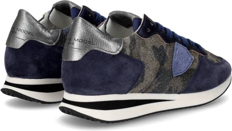 Philippe Model Sneakers Trpx Running Blue Dames