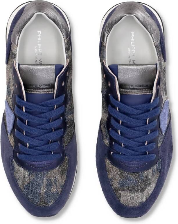 Philippe Model Sneakers Trpx Running Blue Dames