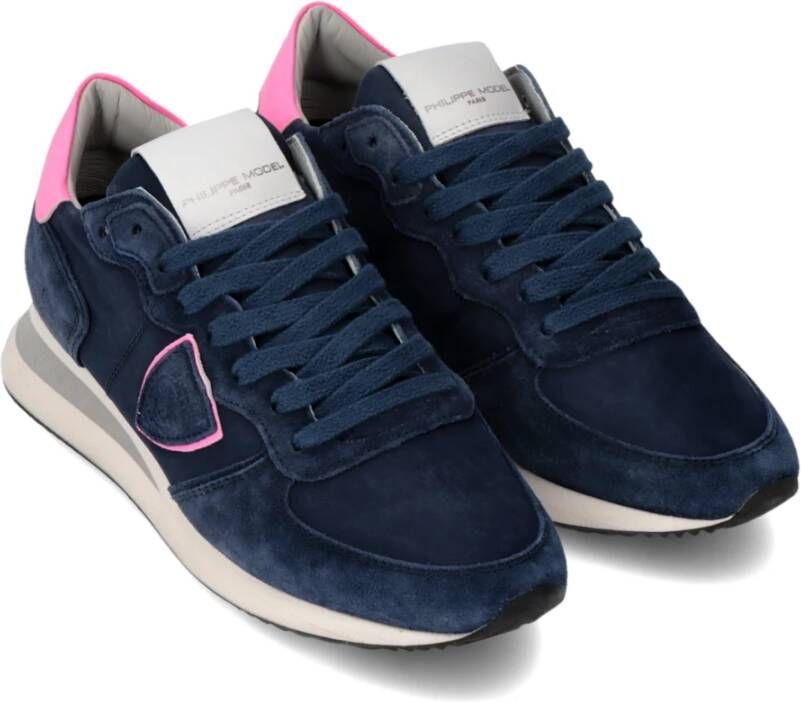 Philippe Model Sneakers Trpx Running Blue Dames