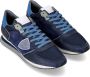 Philippe Model Tropez X Bluette Sneaker Stijlvol en veelzijdig Blauw Heren - Thumbnail 5