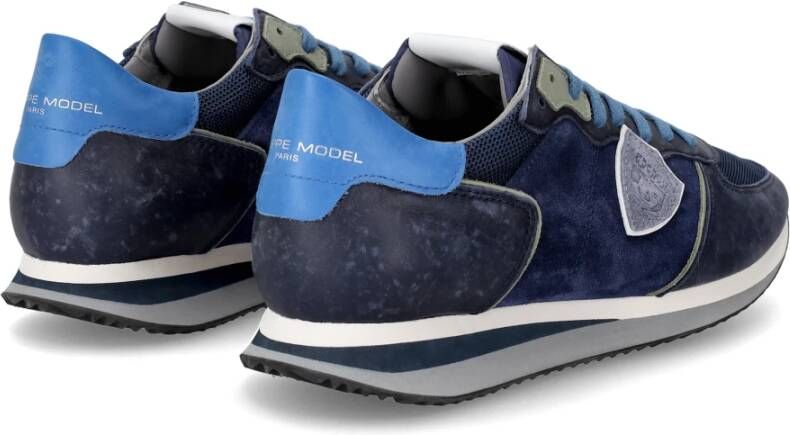Philippe Model Sneakers Trpx Running Blue Heren