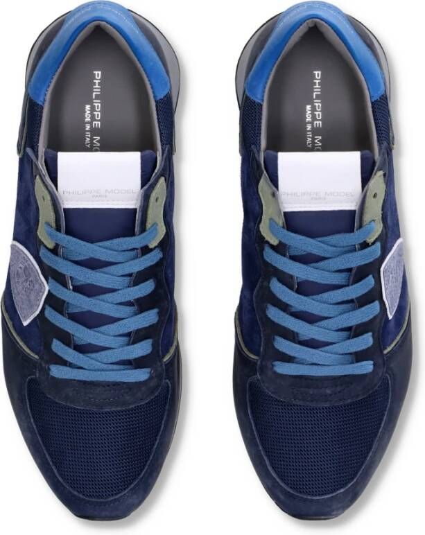 Philippe Model Sneakers Trpx Running Blue Heren