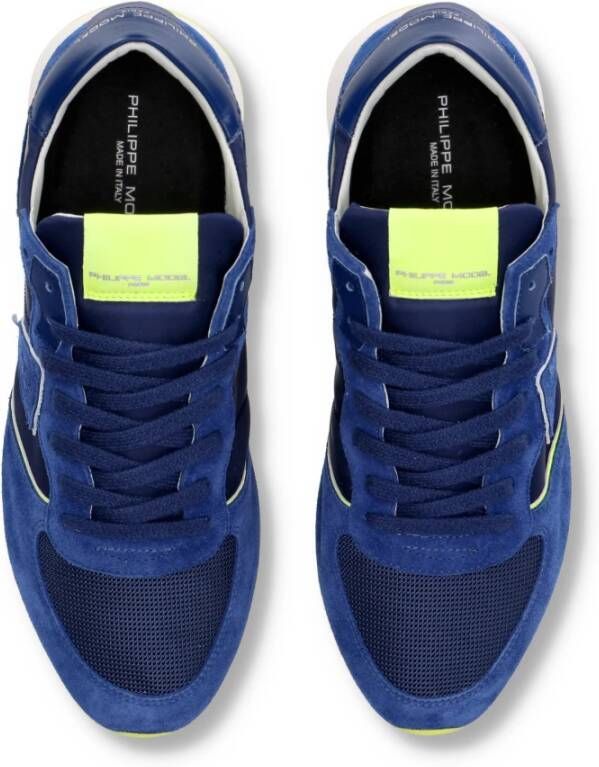 Philippe Model Sneakers Trpx Running Blue Heren