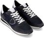 Philippe Model men's shoes suede trainers sneakers Trpx Blauw Heren - Thumbnail 4