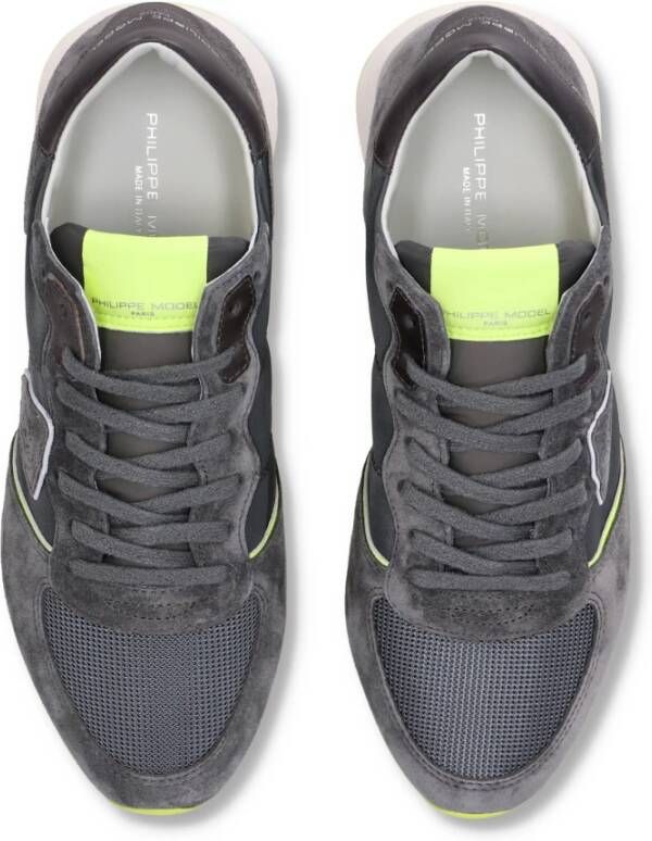 Philippe Model Sneakers Trpx Running Gray Heren