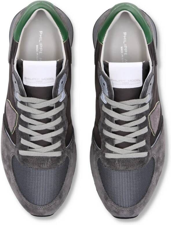 Philippe Model Sneakers Trpx Running Gray Heren