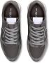 Philippe Model Low Top Sneakers met Gebochte Inserts Gray Heren - Thumbnail 6