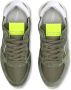 Philippe Model Trpx Dames Hardloopschoenen Groen Dames - Thumbnail 4