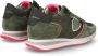 Philippe Model Bekijk hier de Tzld- Tropez X WN29 MONDIAL NEON-MILITAIRE van by SHUZ sneakers lage-sneakers dames WN29 MONDIAL NEON-MILITAIRE Suede Comb - Thumbnail 6