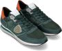 Philippe Model Lage Trpx Sneakers voor Heren Green Heren - Thumbnail 7