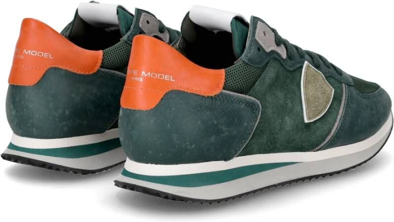 Philippe Model Sneakers Trpx Running Green Heren