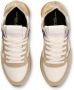 Philippe Model Beige Violet Hardloopschoenen Trpx Beige Dames - Thumbnail 4
