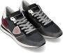 Philippe Model Dames Sneakers Tzld Wl01 Noir Burdeos Gray Grijs Dames - Thumbnail 11