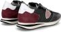 Philippe Model Dames Sneakers Tzld Wl01 Noir Burdeos Gray Grijs Dames - Thumbnail 12