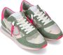 Philippe Model Camouflage Pop Green Hardloopschoenen Meerkleurig Dames - Thumbnail 10
